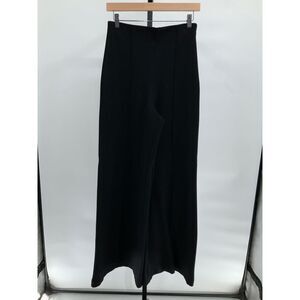 Quince Black Wide-Leg Pants